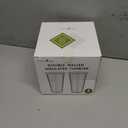 Freshmage 16oz Double Walled Insulated Tumblers (4 Pack), Tumbler Cups Keep Drinks Cold & Hot, Crystal Clear Reusable Plastic Cups, BPA-Free Plastic Drinking Glasses, Dishwasher Safe