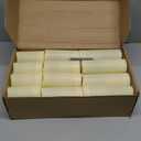 YOROXRG Set of 24 Waterproof Outdoor Flameless Candles, LED Candles with 4 Remote and Timer, (H 4" 5" 6" x D 2.2"),for Christmas, Halloween, Wedding, Festival