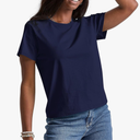 Hanes Essentials, Cotton Crewneck Tee, Classic Fit T-Shirt for Women, XL