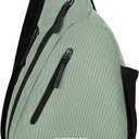 Sherpani Esprit, Anti Theft Sling Bag, Sling Backpack, 10L Travel Bag, Crossbody Backpack, Travel Gift for Women, Fits 10 Inch Tablet (Aloe Mist)