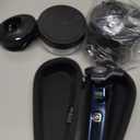 Philips Norelco Shaver 7800, Rechargeable Wet & Dry Electric Shaver with SenseIQ Technology, Quick Clean Pod, Charging Stand, Travel Case and Pop-up Trimmer, S7885/85 (Navy/Black)