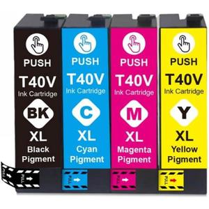 T40V XL Compatible with Ink Cartridges BK C M Y Use with SC-T5170 SC-T5170M SC-T3170 SC-T3170M SC-T2170