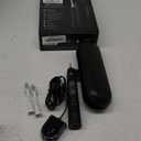 Philips Sonicare ProtectiveClean 5300 Rechargeable Electric Toothbrush, with Pressure Sensor, 3 Cleaning Modes, SmarTimer and QuadPacer, with 2 Bonus Brush Heads, Travel Case, Black, Model HX6423/34