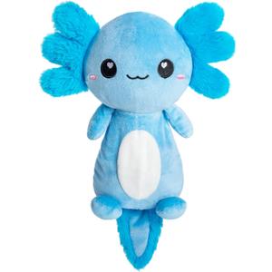 Axolotl Microwavable Unscented Heating Pad for Women and Kids- Cute Soft Cozy Pillow Plush Heatable Warm Stuffed Animals - Kawaii Hot and Cold Plushie Food Toy - Axolotl Gifts for Girls and Boys