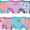 Disney Girls' Toddler Princess Potty Training Pants Multipack, PrinTraining7pk, 4T
