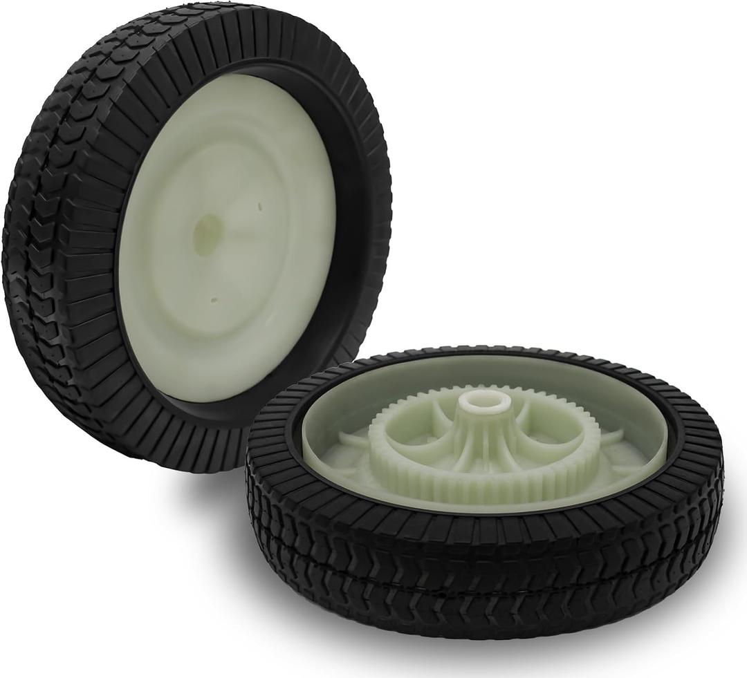 44985 Lawn Sweeper Wheel & Tire Complete Assembly Set Compatible with MTD 19468S (2 PCS)