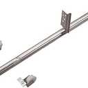 Knape & Vogt 1175P ZC 22 22-5/8" Zinc Single Track Drawer Slide