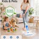SENMO Steam Floor Mop, 14-in-1 Detachable Steam Cleaner for Home Cleaning