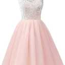 Long Evening Prom Dress Formal Party Ball Pink Gown Bridesmaid, Size S