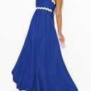 PRETTYGARDEN Womens Spaghetti Strap Maxi Dresses 2025 Summer Casual Sleeveless Smocked Boho A Line Long Flowy Beach Sundress (Blue, S)