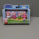 Peppa Pig Peppa's Adventures Peppa's Family Bedtime Dolls 4-Pack in Pajamas, Ages 3 and Up