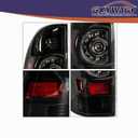 GXYWADY A Pair of Tail Lights 8156004150 8156004160 Replacement for 2005-2015 Tacoma Rear Brake Lamps Stop Signal Lamp