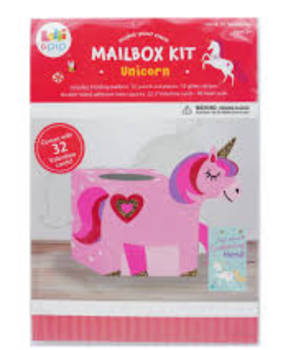 Lolli & Pip™ Valentine's Day Mailbox Kit - Unicorn, 2 Pack