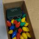 HGJ C7 100 LED Battery Operated Christmas Lights,Battery Powered Waterproof Bulbs,34FT 8 Modes with Auto On/Off Time for Xmas Tree Garden Patio Indoor Outdoor Christmas Decor(Multicolor)