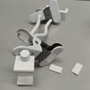 Baby Monitor Mount - Universal Adjustable Monitor Flex Stand for Hello Baby, Nanit Pro, Infant Optics, VTech & Most Baby Monitors - Detachable Arm Camera Clip Mount with Cute Stickers for Crib