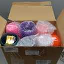 LemonRoad 80 Sets Christian Gifts Bulk 16oz Reusable Bible Verse Coffee Cups with Lids Cards and Gift Bags Inspirational Religious Gifts for Church Party (Bright Color)