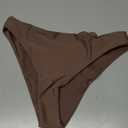 Body Glove Women's Harper Mid-Rise Cheeky Bikini Bottom Swimwear – Ruched Back, Clean-Finish Seams, M