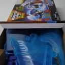 Monster Jam, Mini Megalodon Race and Chomp Playset with 2 Monster Jam Mini Trucks, 1:87 Scale, Kids Toys for Boys and Girls Ages 4-6+