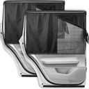 Car Window Shades, Magnetic Car Curtains for Back Windows, Automobile Sun Shade Covers Blocks Heat and UV Rays Glare for Baby Protection, Camping Accessories