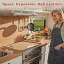 Gas Stove Top Cover: Bamboo 30 * 22 Inches Electric Stovetop Covers, Noodle Board with Handles, Wood RV Cutting Board for Kitchen Counter, 31.5 x 22.75 inches