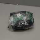 Black Waterproof Rain Boot Shoe Cover with Reflector (1 Pair) (Small)