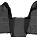 Mixsuper Custom Fit for Floor Mats 2015-2021 Ford Transit 150/250/350 (No Transit Connect) All Weather Floor Liners 1st Row 1 Piece
