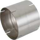 Universal ID 5 Inch Exhaust Coupler Stainless Steel Exhaust Adapter