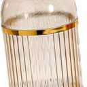 Coffee Spoon Holder Cup, Dessert Fork Holder Home Decor Fork Storage, Countertop Organizer Modern Tableware Holder Utensil Holder for Kitchen, Brown