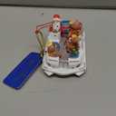 Cape Shore Santa and Reindeer in Pontoon Party Boat Christmas Tree Holiday Ornament Decoration