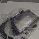 Kanayu Outdoor Outlet Box with 10ft Extension Cord, Dual 15 AMP 5-15 Receptacles Weatherproof Waterproof IP66 Outdoor Exterior Socket with Cover, 14 AWG/3C SJTW Cord