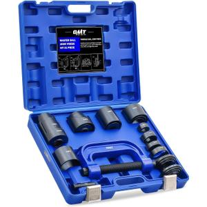 Orion Motor Tech Ball Joint Press Kit, 21-Piece Ball Joint Removal Tool for Installing and Removing Ball Joints, U Joints, and Anchor Pins, Heavy Duty Ball Joint Press Tool for 2WD and 4WD Vehicles