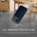 DJDUCK Designed for iPhone 17 Pro Max Case Wallet with Card Holder, [Magnetic Clasp Cover] [RFID Blocking Leather Protection] Shockproof Women Men Cases 6.9 Inch for Apple 17 ProMax Dark Blue