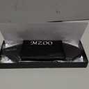 MZOO Luxury Sleep Eye Mask for Side Sleeper Men Women, Zero Eye Pressure 3D Sleeping Mask, Light Blocking Patented Design Night Blindfold, Soft Eye Shade Cover for Travel, Black