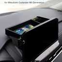 FIILINES Dashboard Storage Tray for Mitsubishi Outlander 2022-2026 (Fit 9" Touch Screen) Dash Center Console Organizer for Outlander Accessories Dashboard Organizer