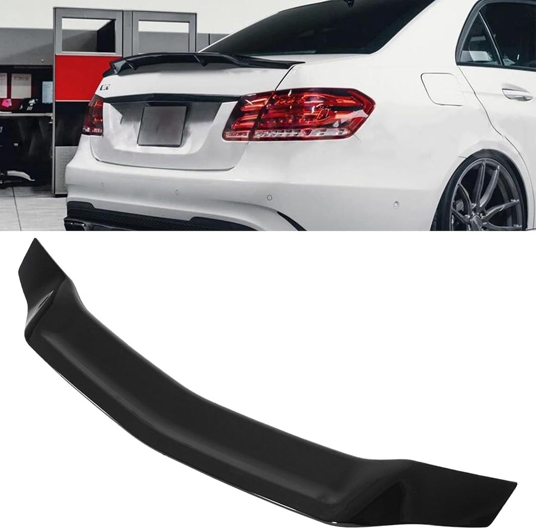 Add-on Rear Spoiler for Mercedes Benz W212 E350 E550 E63 2010-16 Trunk Wing