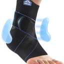 Ankle Brace with Gel Pad 3D Knit-Ankle Compression Sleeve
