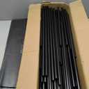 SONGMICS Portable Closet, Freestanding Closet Organizer, Clothes Rack with Shelves, Hanging Rods, Storage Organizer, for Cloakroom, Bedroom, 71.7 x 16.9 x 71.7 Inches, Black URYG037B02