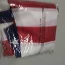 Homissor American Flag Sleeve 2.5x4 Outdoor USA US Flag Sleeved USA Flags 2.5x4 Ft Embroidered Stars Durable Nylon Flags Sewn Stripes