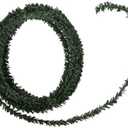 3 x My Little Christmas Pine Wire Ribbon Garland - 30 Feet, 5016258, Green, 9'