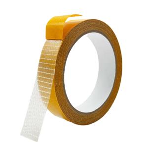 Heavy Duty Double Sided Fabric Tape, 1 Inch X 33FT Hem Tape for Curtains, Stitch Witchery Hem Pants Clothes Dresses Fabric Without Sewing Ironing, Strong Adhesive Tape for Rug, Carpet, Art