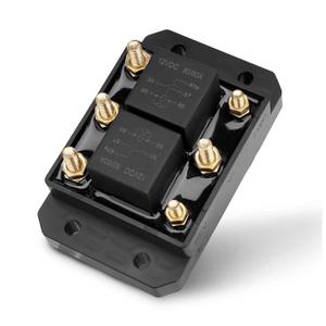 12V 60A/80A Forward and Reverse Relay Module, Compatible with Tarp Motor, Winch Motor, Snow Plow, Lift, Crane, Fans and Vents, Replaces #5541100, 24452