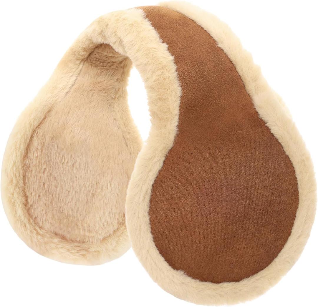 Foldable Earmuffs Adjustable Ear Warmers Winter Ear Muffs for Men Women Winter