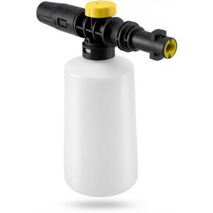 FJ6 Foam Cannon, Compatible with Kar-Cher K1-K7 Pressure Washers, 700ml Tank, Adjustable Spray Nozzle, for Cars, RVs, Garden Furniture, Patios
