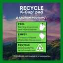 Green Mountain Coffee Roasters Half Caff, Single-Serve Keurig K-Cup Pods, Medium Roast Coffee Pods, 48 Count (EXP 12/29/25)