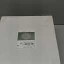 FLOWERCAT 100PCS Clear Plastic Plates - Heavy Duty Plastic Plates Disposable -Straw hat plate for Christmas party &Wedding & New Year - Serve for 50guests party(10inch & 7inch)(Clear)