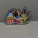 POP LED Neon Sign, Battery & USB Operated - Okay Neon Sign Wall Decor, Hands Off Home, Bedroom Decoration