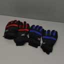 SATINIOR 2 Pairs Kids Waterproof Winter Snow Gloves Ski Gloves for Boy Girl Outdoor Warm Thickening Snowboar, S