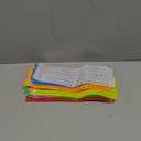 Aodaer 64 Pack Neon Plastic Event Wristbands Vinyl Wristband Colorful Wristbands for Blacklight Party Event Nightclubs Bars Park