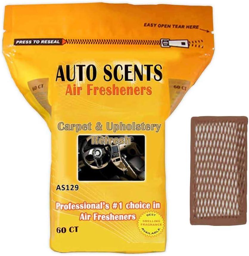 Carpet & Upholstery Refresh Scent Professional Air Freshener Pads - Remove the Worst Smells with These Heavy Duty Pads (60 Pads Per Pack) (Carpet & Upholstery Refresh Scent)