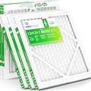 Tetra-Sole Filters : 12x12x1 MERV 5, MPR 600, Air Filter (6 Pack) - Actual Size: 11.75"x11.75"x0.75" HVAC, AC Furnace Air Filter + FREE Double-ended Vent Cleaning Brush + Wipes